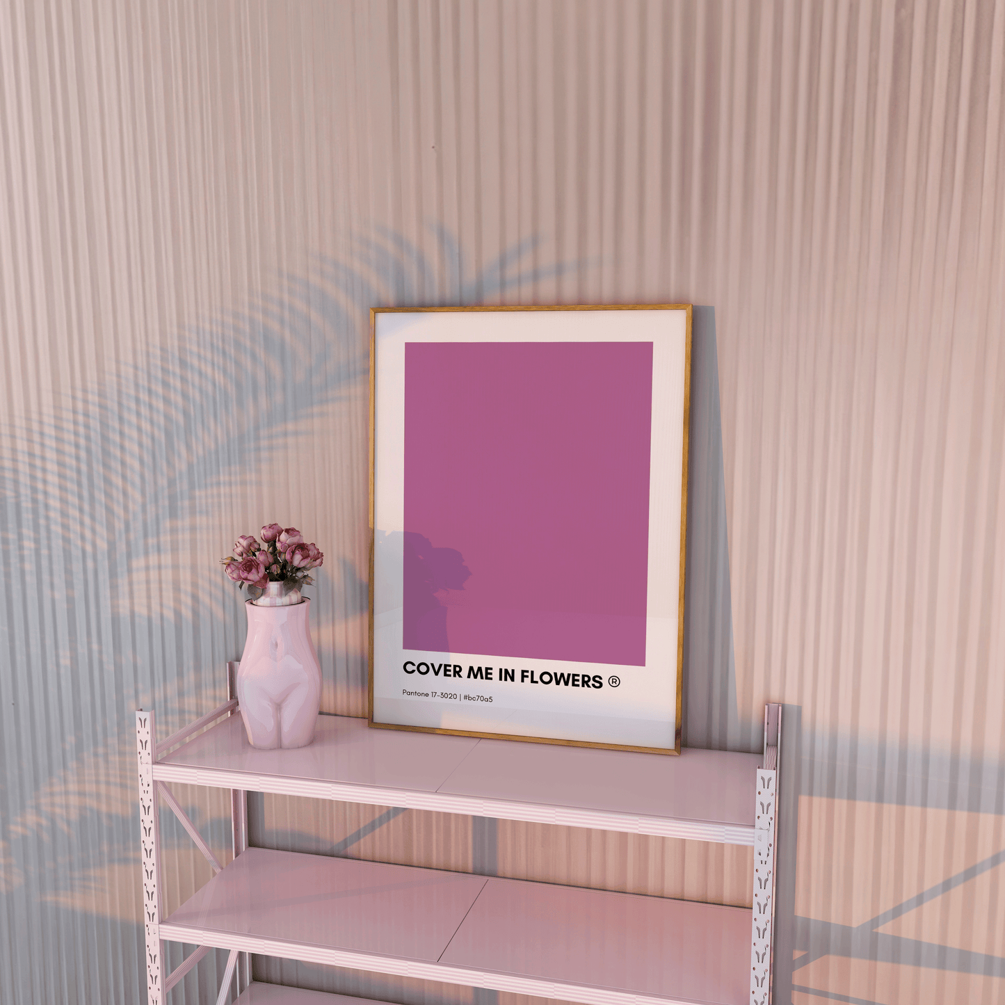 Cover Me in Flowers Pantone