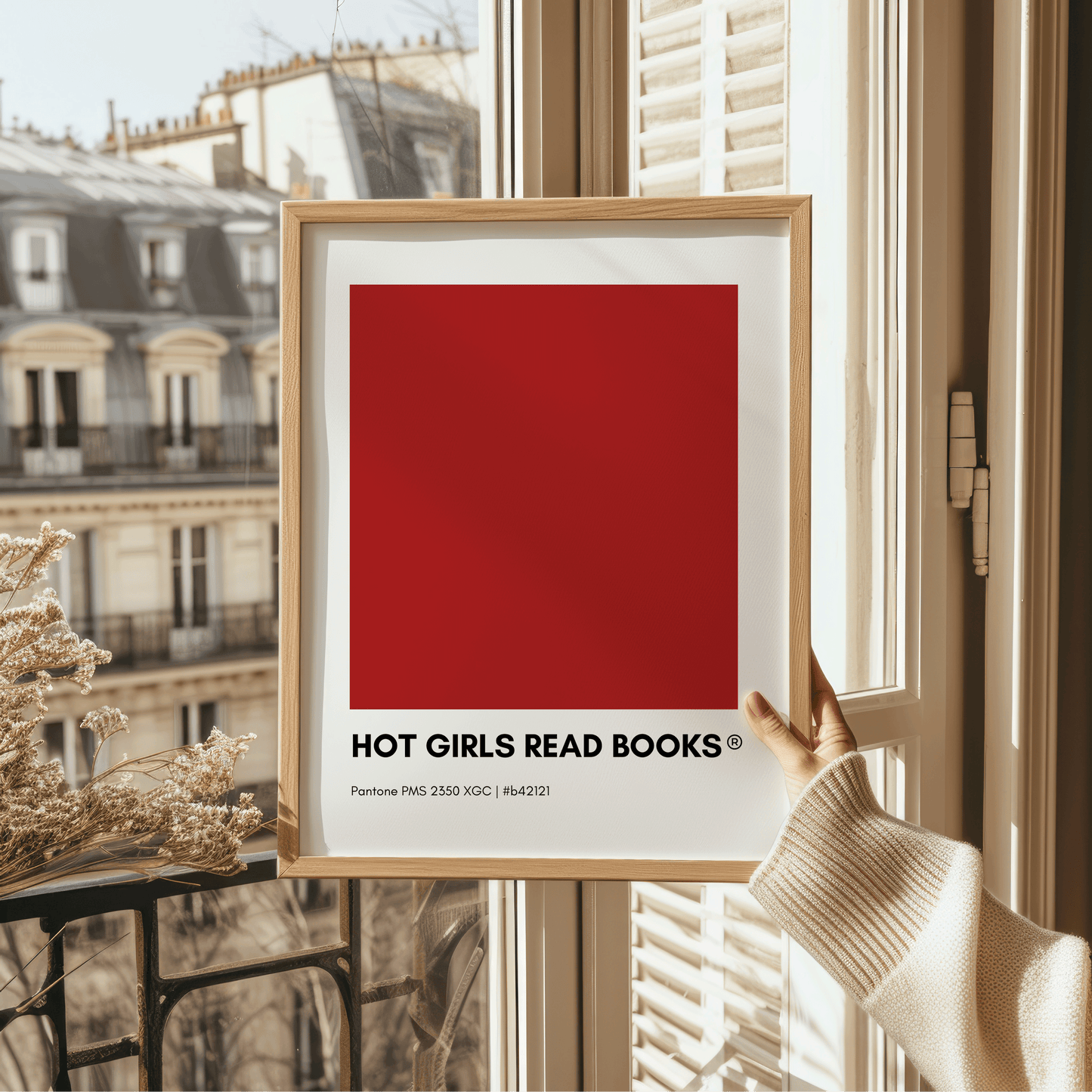 Hot Girls Read Books Pantone