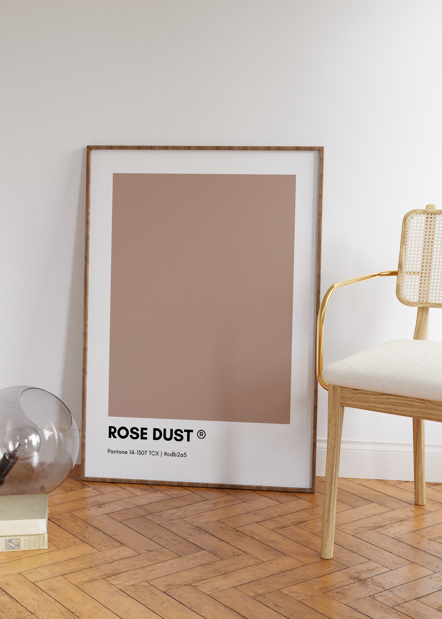 Rose Dust Pantone Print Poster