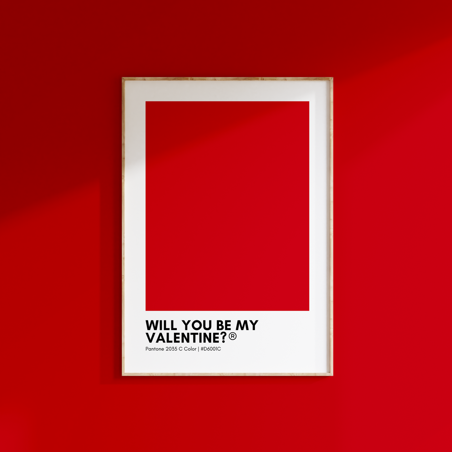 Pantone Valentine's Day Wall Art Printable Bundle
